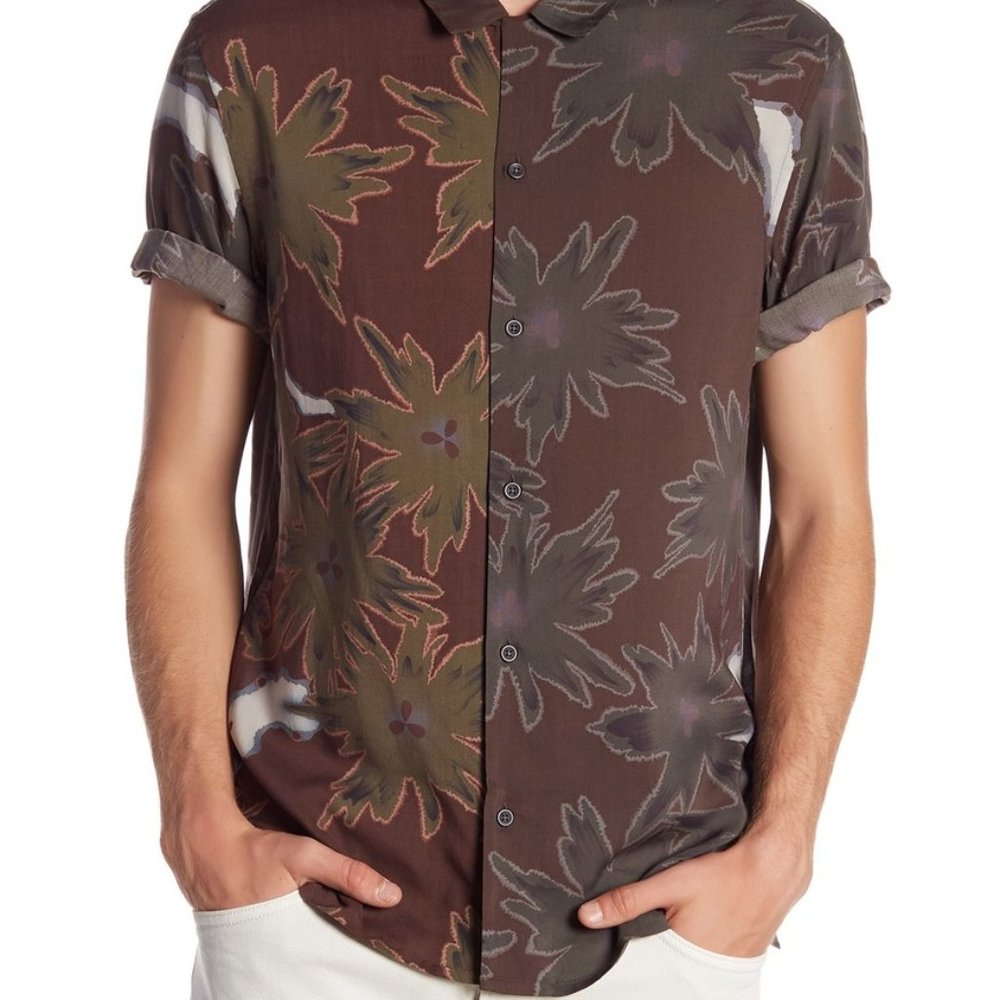 All Saints Short-Sleeve Zapata SS Shirt (Medium)